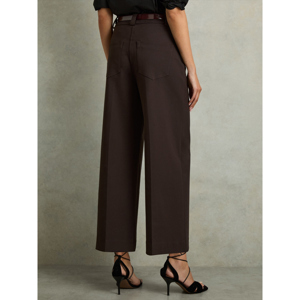 REISS MYRTLE Twill Culotte Trousers